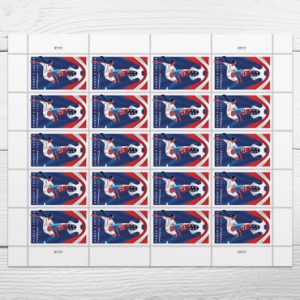 Women's Soccer Stamps Forever 63¢