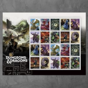 Dungeons & Dragons Stamps, Sheet of 20
